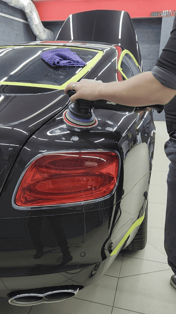 полировка bentley continental